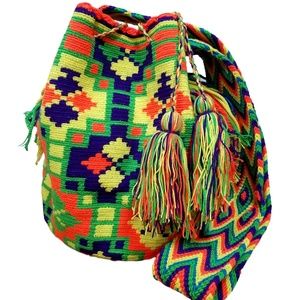 NWT HANDMADE WAYUU HANDBAG BOHEMIAN TOTE CROSSBODY
